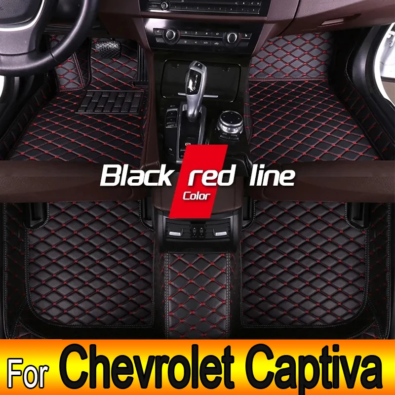 

Автомобильные коврики для Chevrolet Captiva CN202S 2022 2023, 7-местные водонепроницаемые фотообои, полный комплект, автомобильные аксессуары