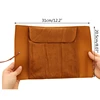 Creative Roll Up Leather Pencil Pirate Treasure Map Pattern Pen Case Makeup Brushes Holder for School Work Office H8WD 2