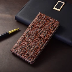 Claw Luxury Leather Phone Case Flip Wallet Protective Cover for Xiaomi 14 Civi (Coffee)