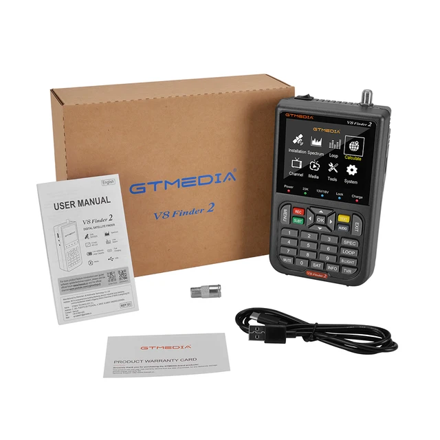 GTMEDIA V8 Finder2 DVB S2 Satellite Meter 1080P HD Signal Vehicle Loop  Detector With ST 5150, WS 6933,WS 6980 & WS High Quality Compatibility From  Arthur032, $36.82