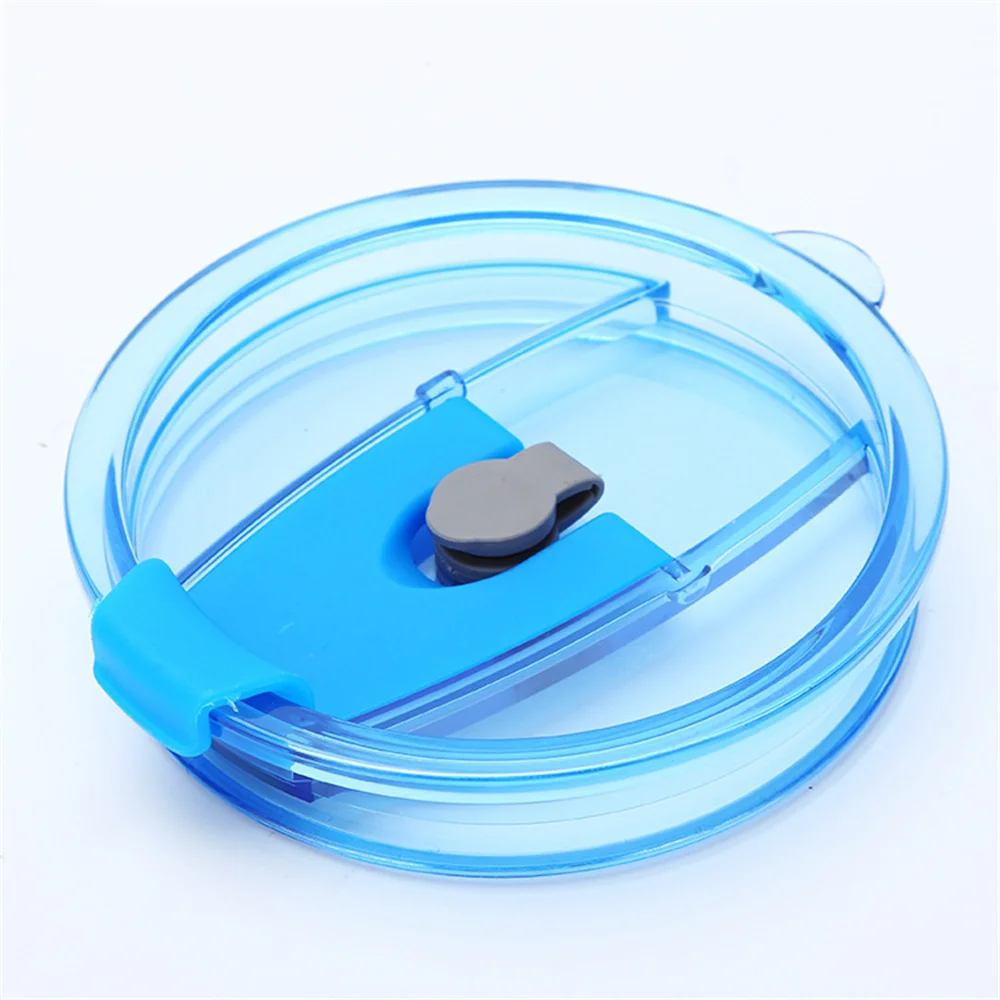 2 Coperchi Trasparenti Per Tazza Da Viaggio 20 Once - Plastica A Prova Di Fuoriuscita Con Chiusura Scorrevole, Diametro Interno 6,6 Cm