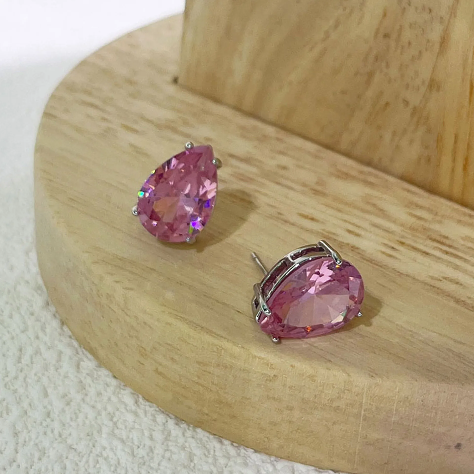 2025 New Original High-end Jewelry Set Fashion Square Cut Crystal Luxury Brand for Women Necklace Bracelet Ring Memorial Gift 5