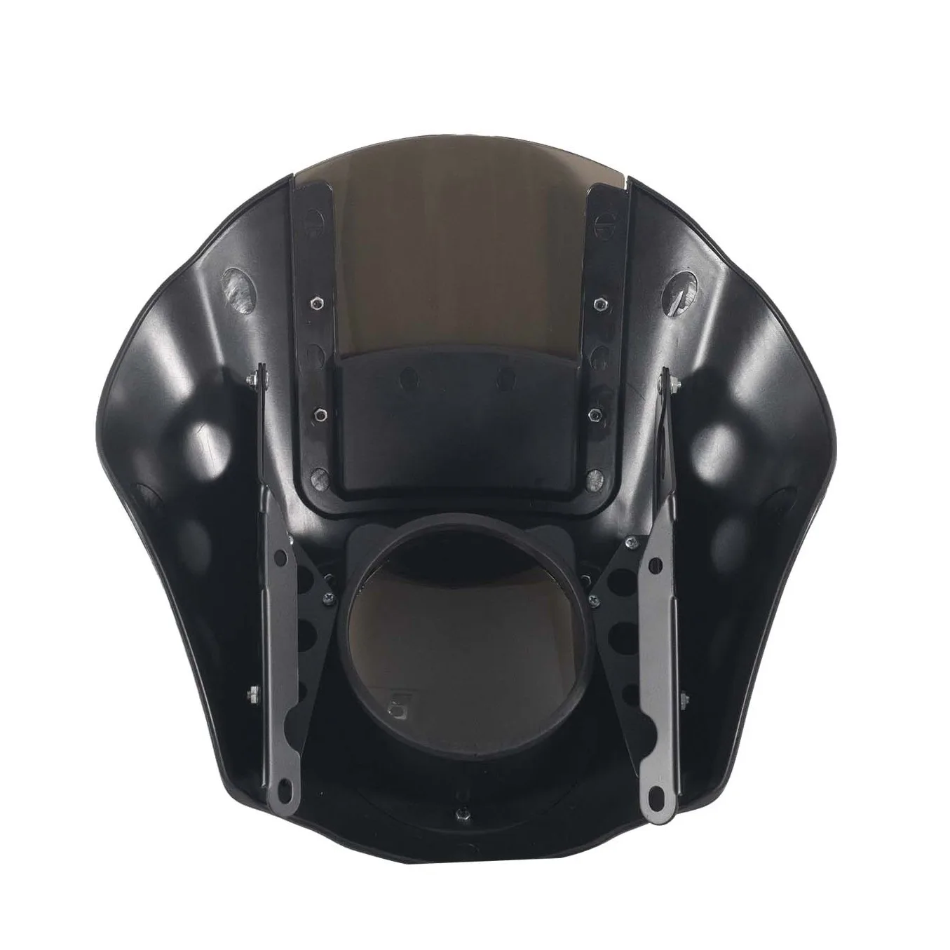 Black ABS Quarter Fairing with Clear PC Windshield for Harley 86-94 FXR and 95-05 Dyna Models