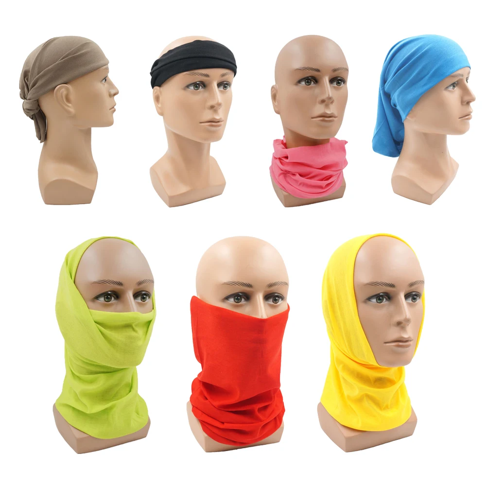 Seamless Riding Face Mask Dustproof Bandana Men Tube