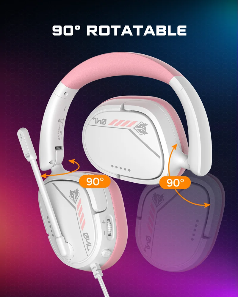 Nubwo Hg04l Lightweight Gaming Headset For Ps5 Ps4 Xbox And Switch_voghion.com