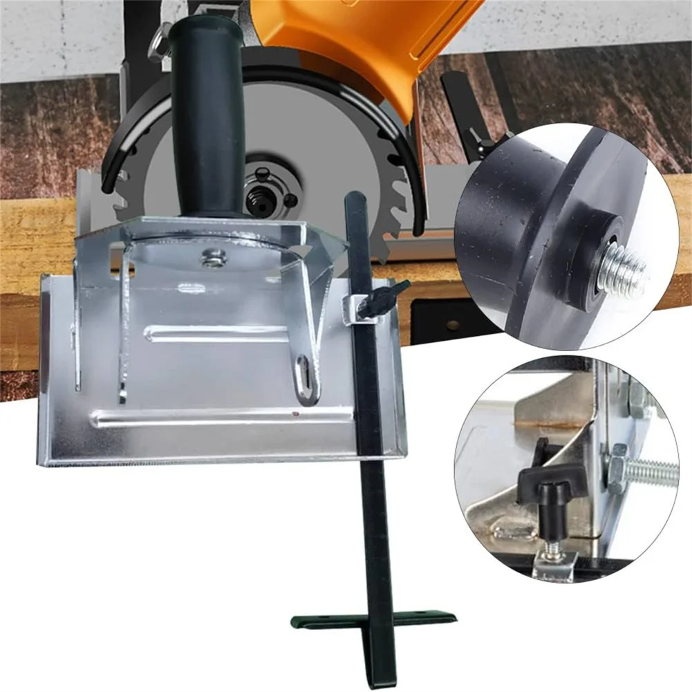 

1PC Angle Grinder Stand Adjustable Cutting Width 45 °/90 °/180 ° Cutting Stable Base Angle Grinder Bracket For 3.9" Angle Grinde