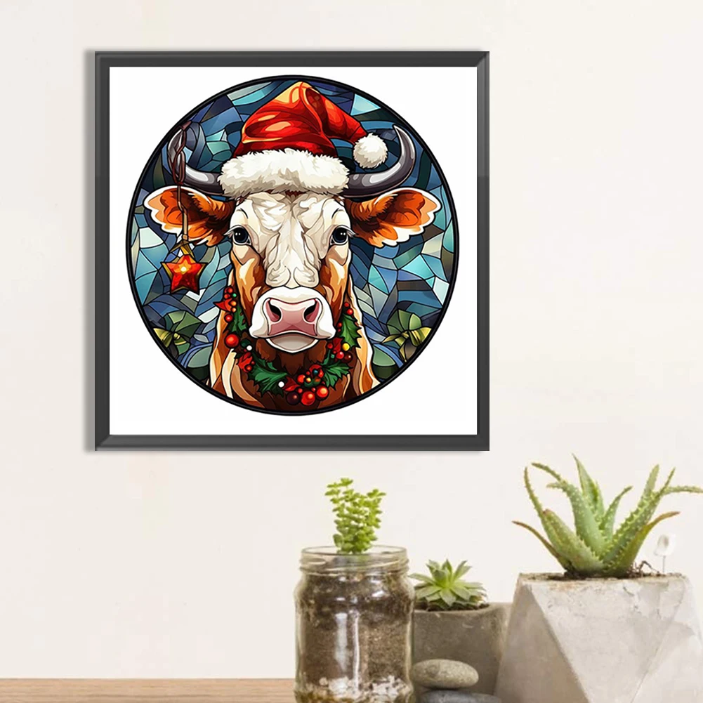 Рисунок 6 - Счастливого Рождества пазл корова