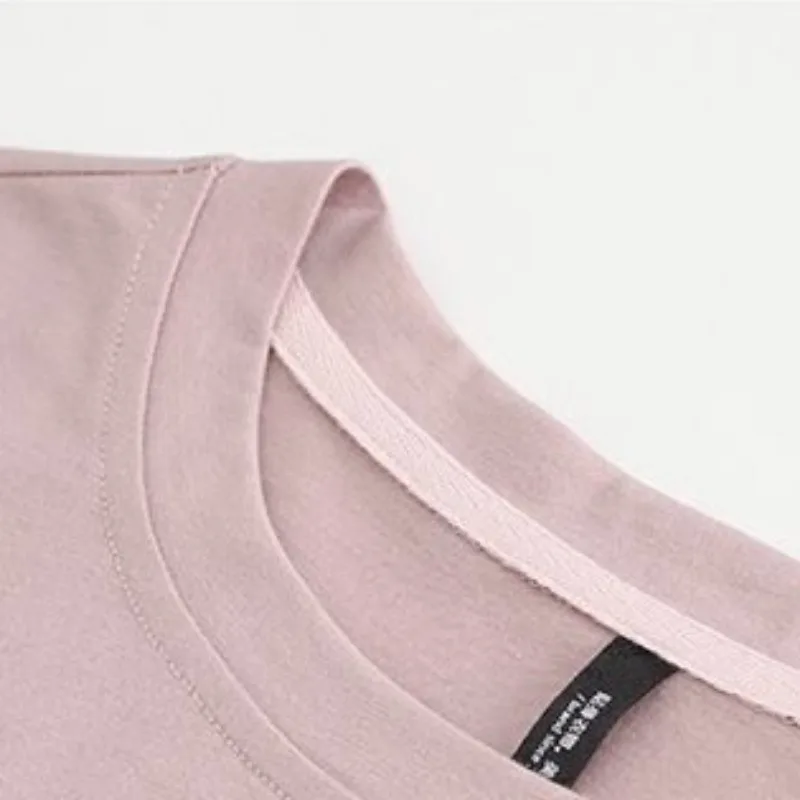 2024 Latest Men Cotton Pajamas Set Spring Autumn Round Neck Nightdress Long Sleeve Youth Sleepwear Casual Solid Color Pyjamas