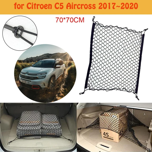 Car Rear Trunk Net for Citroen C5 Aircross 2017~2023 Luggage Net Cargo  Organizer Storage Nylon Mesh Net Stretchable Accessories - AliExpress