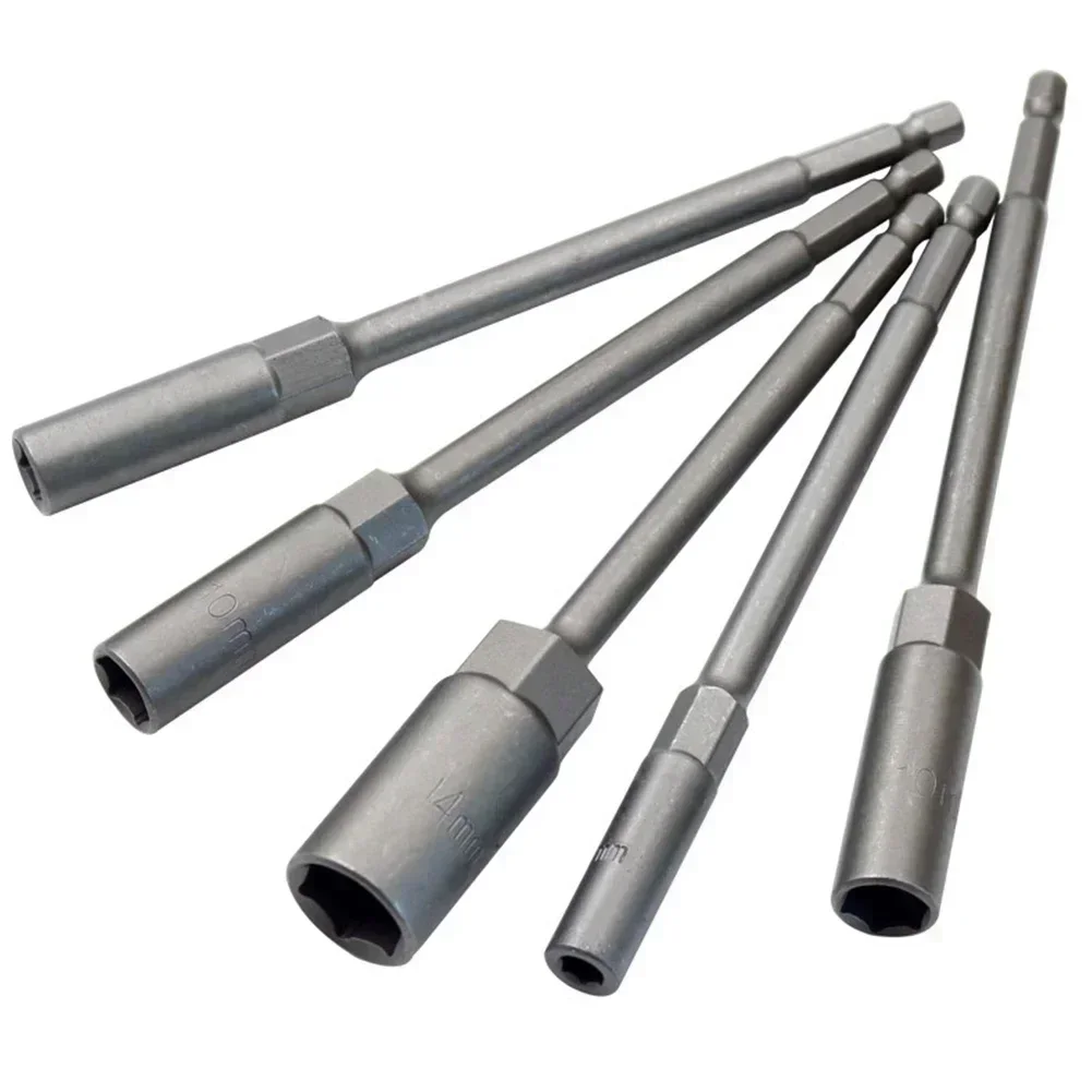 1PC Length 150mm Hexagon Nut Driver Drill Bit Adapter Socket Wrench Extension Sleeve Adapter For Electric Screwdriver Handle 6