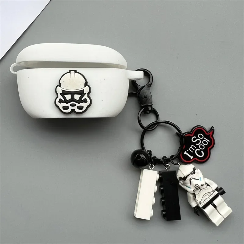 Cartoon Silicone Soft Protective Keychain Case