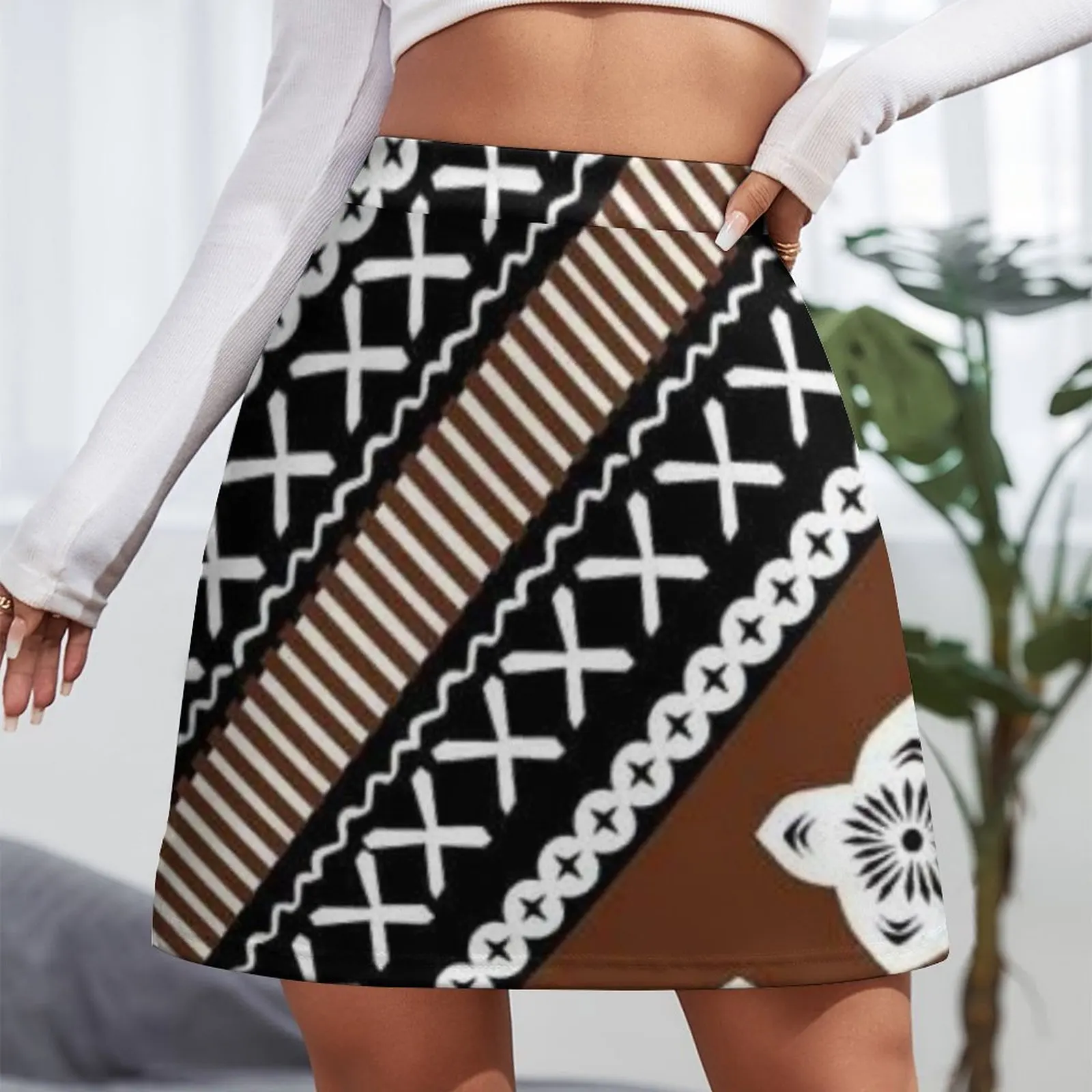 Fijian Tapa Mini Skirt short skirts for women micro mini skirt extreme kpop