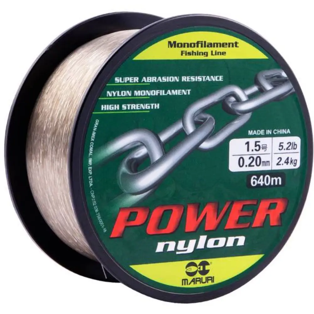 Maruri – ligne électrique en Nylon, 0,20mm, or, 640 mètres