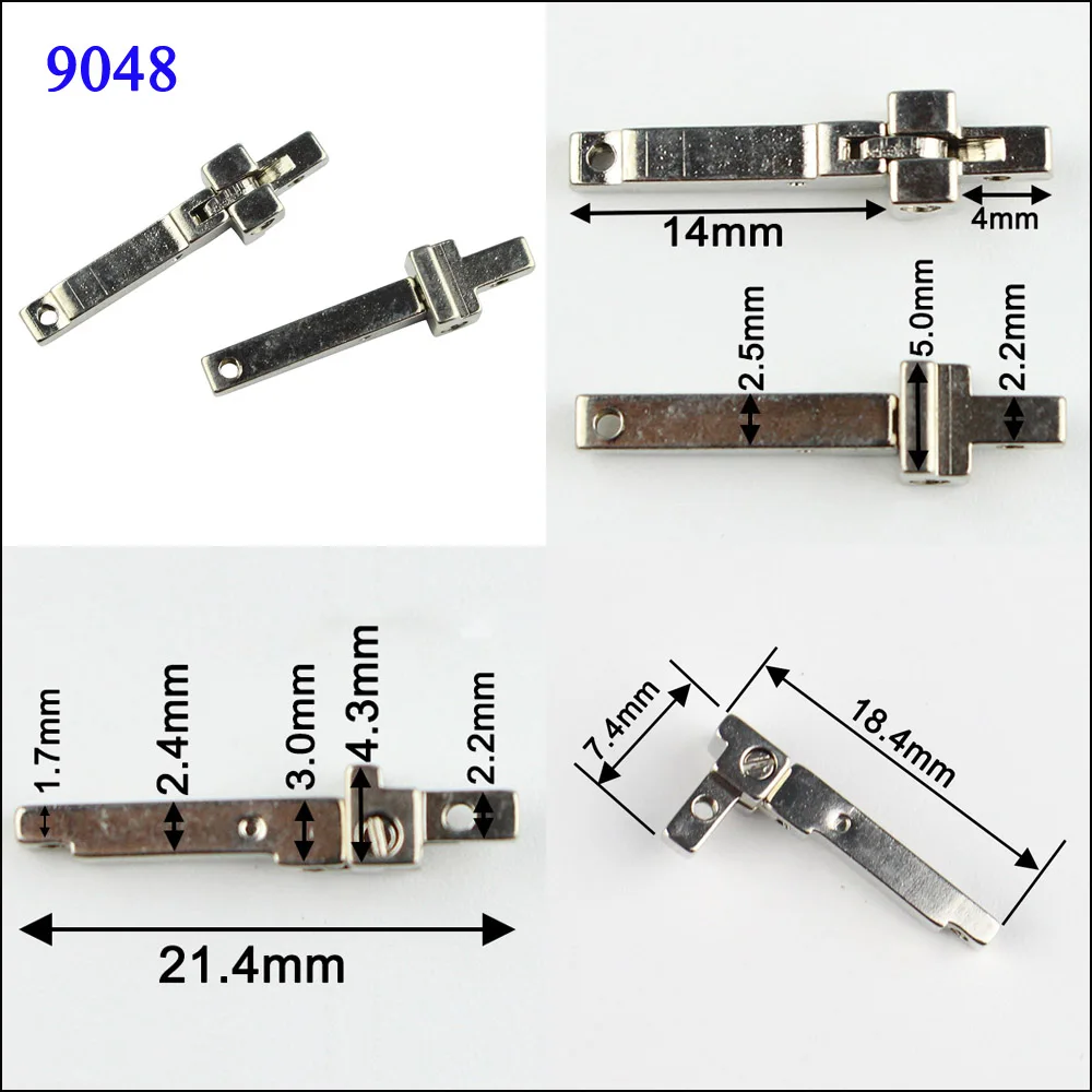 Cerniere Occhiali 3mm - 10 Paia, Ricambio Per Montature, Plastica Di Qualità, Colore 9126 - Foto 4