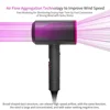 Professional 2000W Powerful Hair Dryer Low Noise High Speed Blow Dryer Negative Ions Styling Tools Hair Care Barber/Salon 5