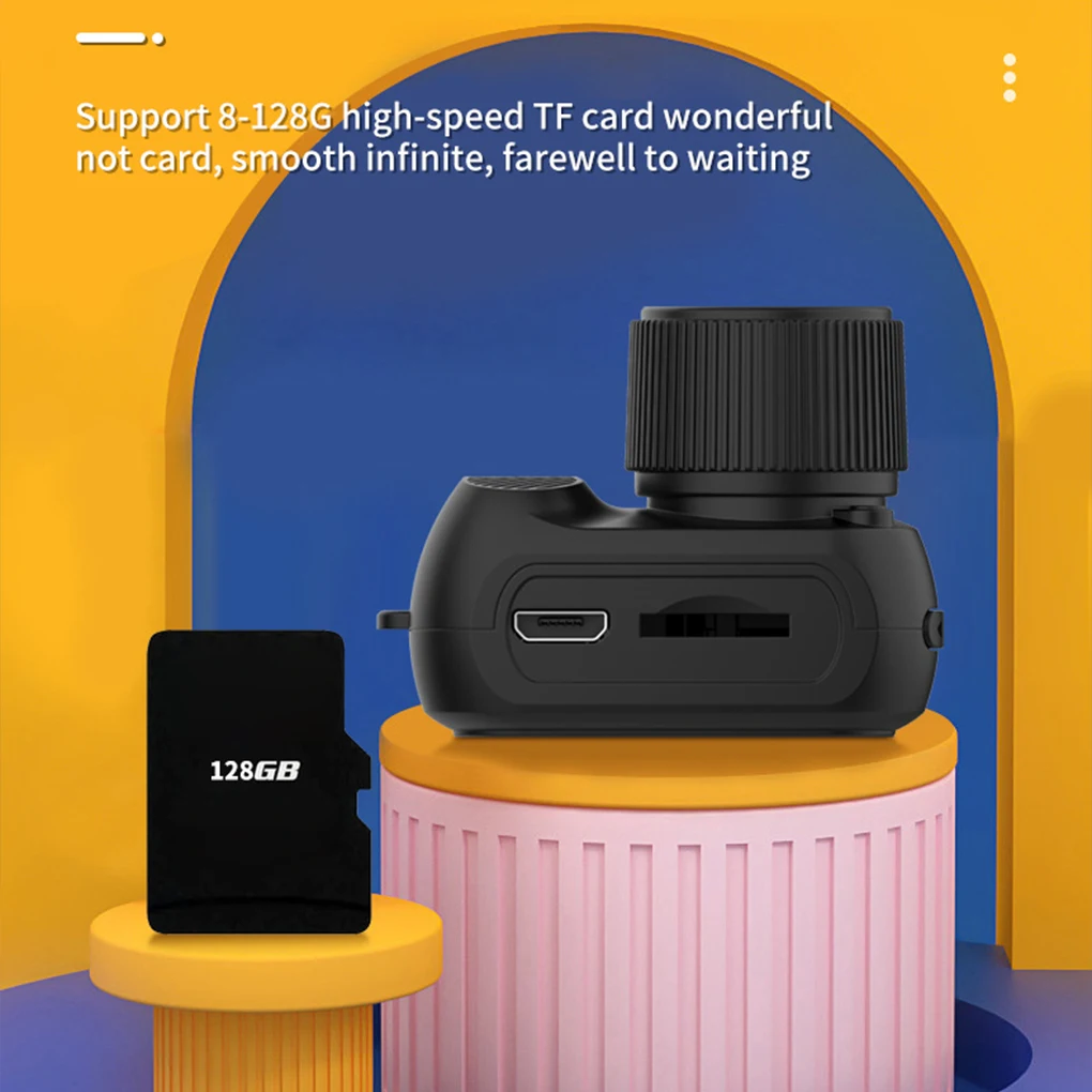 Mini Camera With Screen Indoor Home Outdoor Sport HD 1080p Portable Vintage Very Small Camcorder Video Recorder Support TF Card