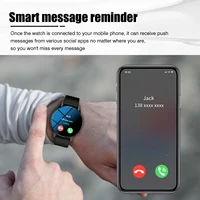 Montre intelligente, appel/cadran sans fil, mode multi-sport, rappels d'application multiples, adapté aux hommes et aux femmes, compatible avec IPhone/An 3