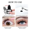 DIY Eyelash Glue Use With Eyes Open 5ml Lasting 7-10 Days Waterproof and Not Irritating 2