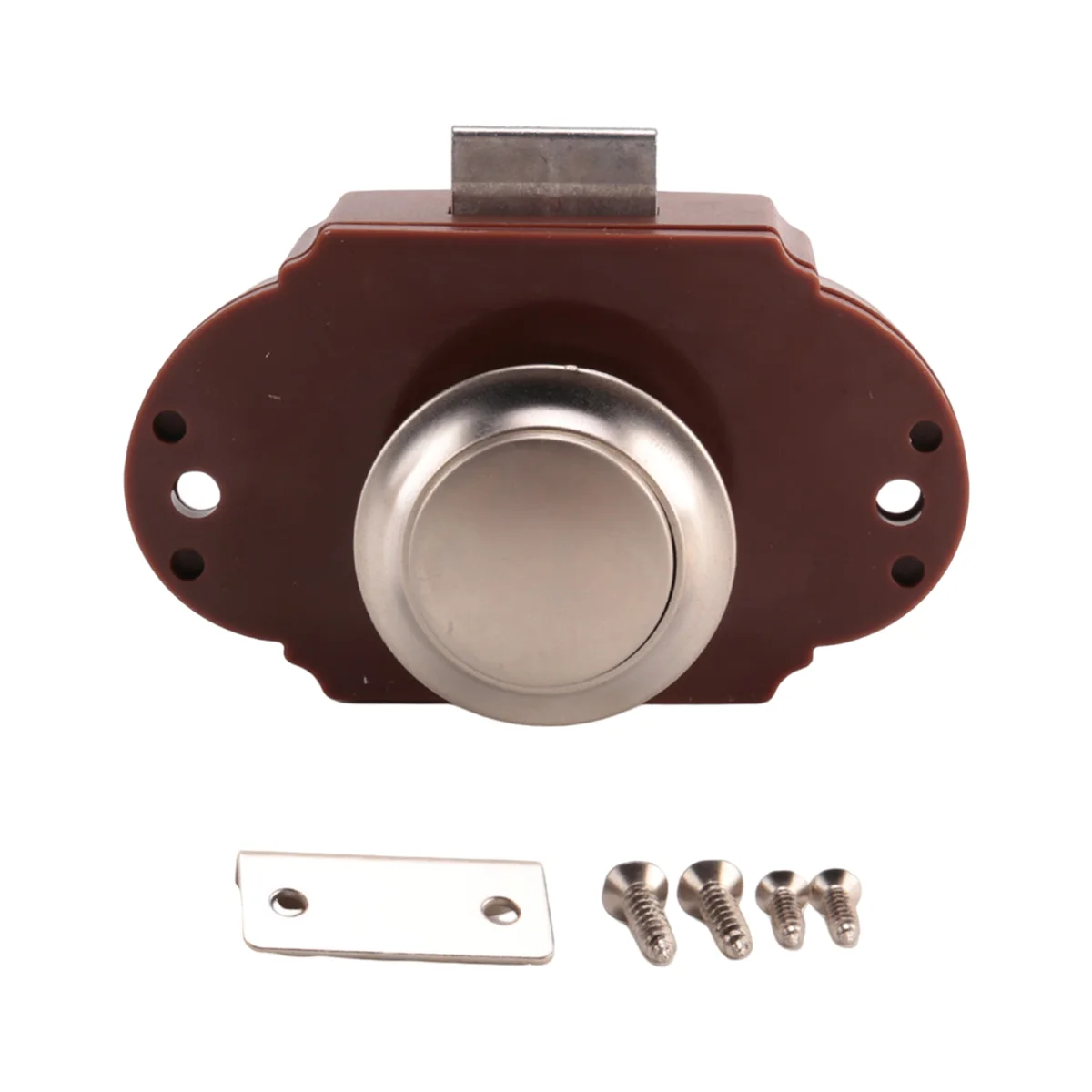 

Camper Car Push Lock Rv Caravan Boat Motor Latch Button Locks Furniture Drawer Latch Door Lock Hardware