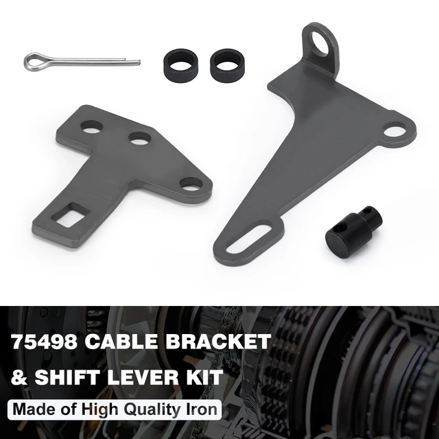 75498 Bracket Lever Shift Kit Metal Transmission Shifter, 43 OFF