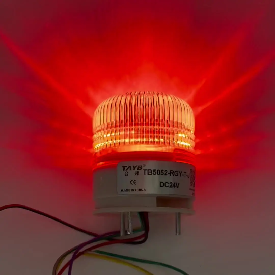 Zusen TB5052-RGY(J) 12V 24V Small Signal Warning Lamp Three Color