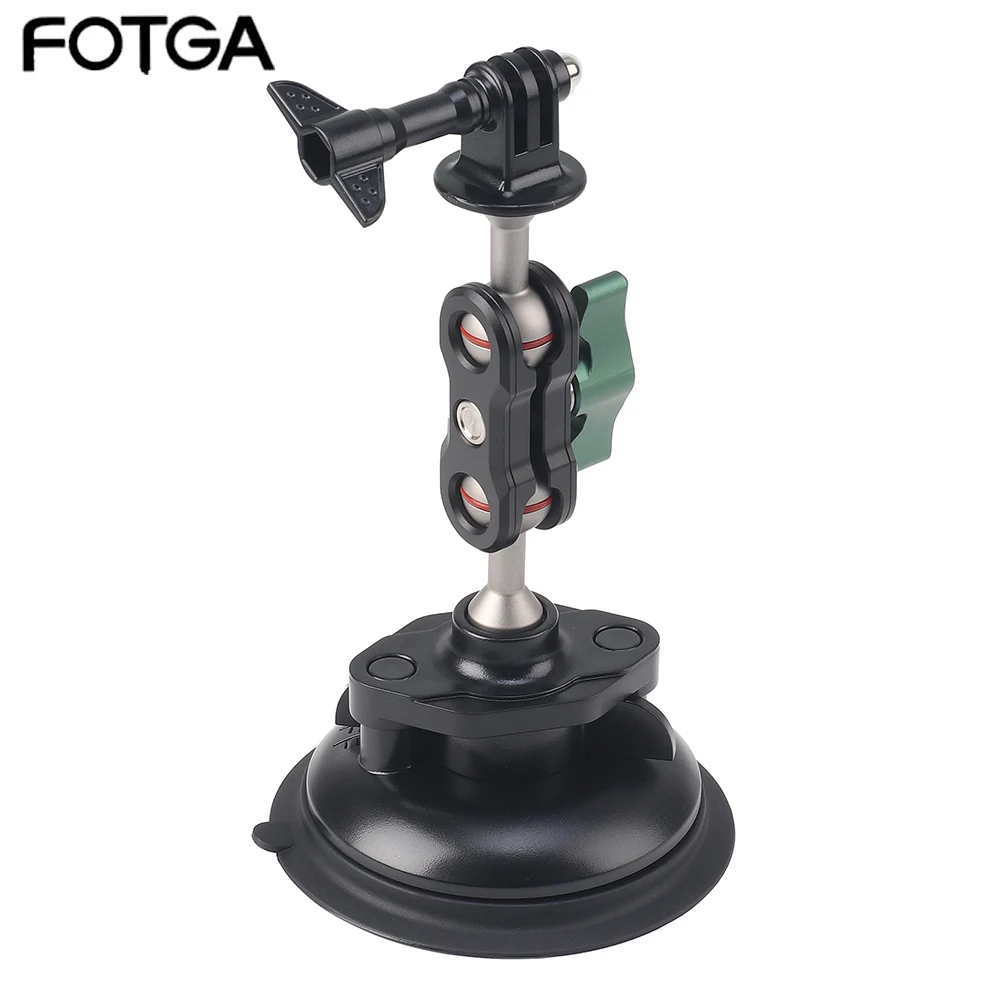 Action Camera Smartphone Suction Cup Race Car Cockpit Mount Motion