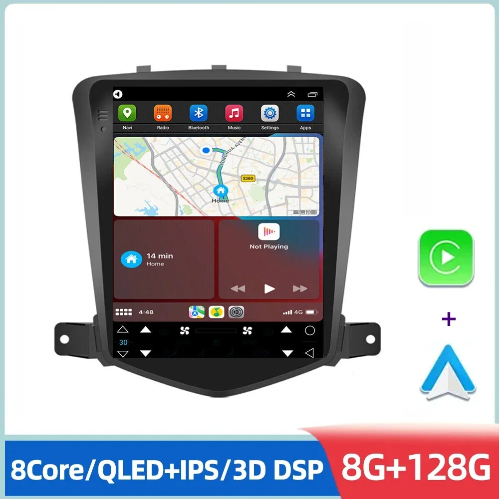 

9.7" 2Din Android 13 Car Radio for Chevrolet Cruze J300 2008-2014 Multimedia Player GPS Navi Carplay Auto Stereo DVD Head Unit