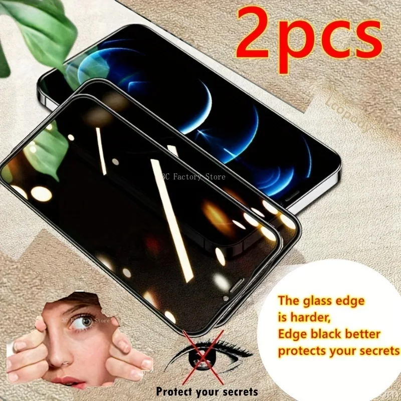 

2 шт., защитные пленки для экрана IPhone 11 Pro Max 12 13 Mini Pro 15 14 Plus, закаленное стекло для IPhone XR XS Max 7 8Plus, стекло