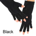 A pair of black