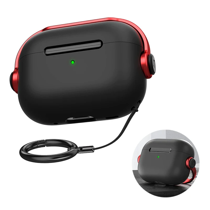 Secure Lock Case For Airpods Pro 2 With Lanyard Clasp Creative