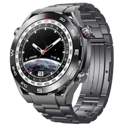 Luxury Titanium Quick Fit Strap - Elegant Metal Bracelet for 22MM (Gray)