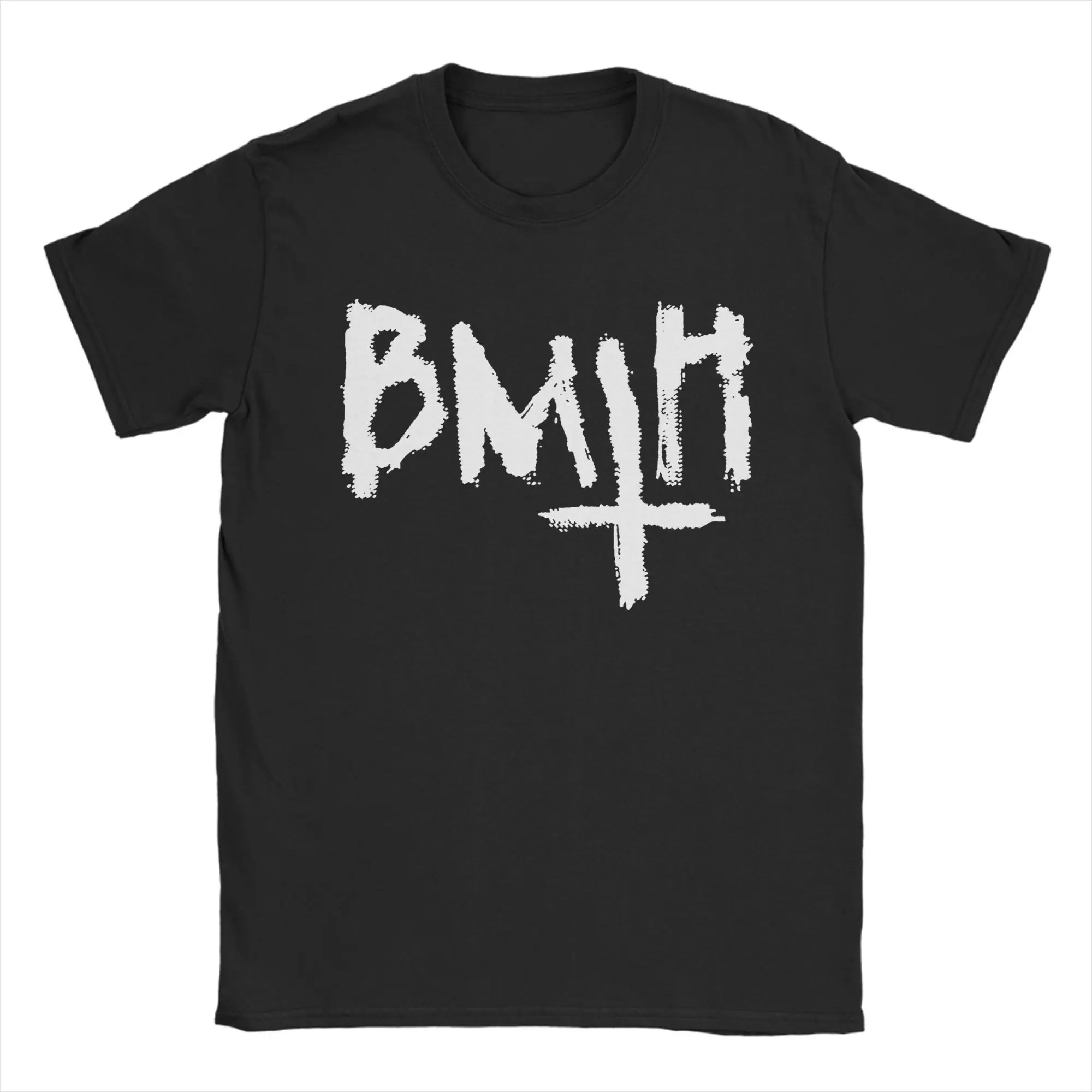 Men's T-Shirts Brings Me the Horizons BMTH Funny Pure Cotton Tees Short Sleeve  T Shirts O Neck Clothing New Arrival