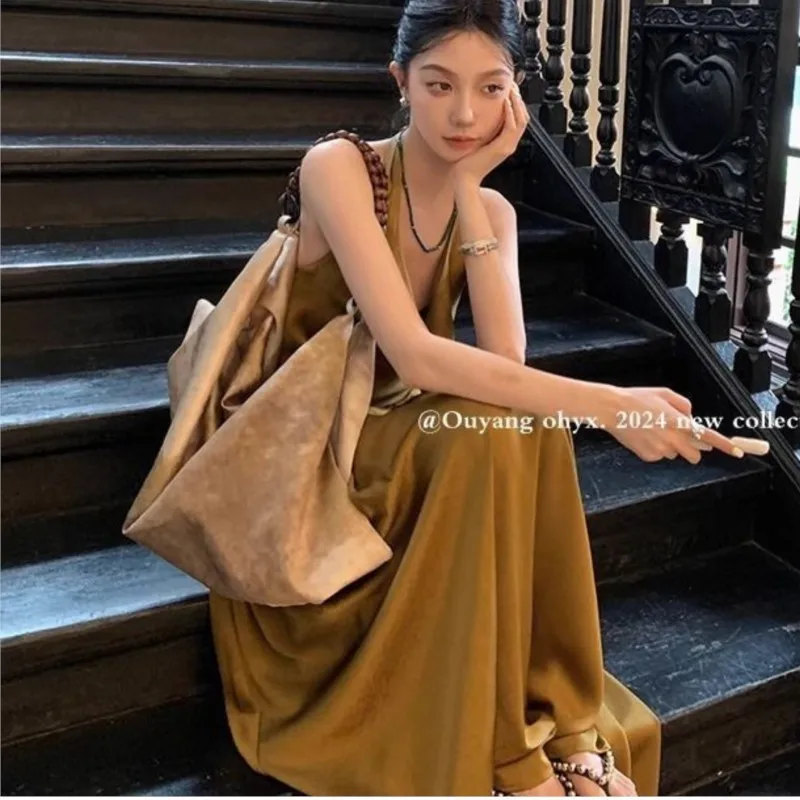 JIAERDI Retro Large Capacity Tote Bag Women High Street Beading Chic Casual Handbag Ladies Hot Girls Vintage Shoulder Bags New