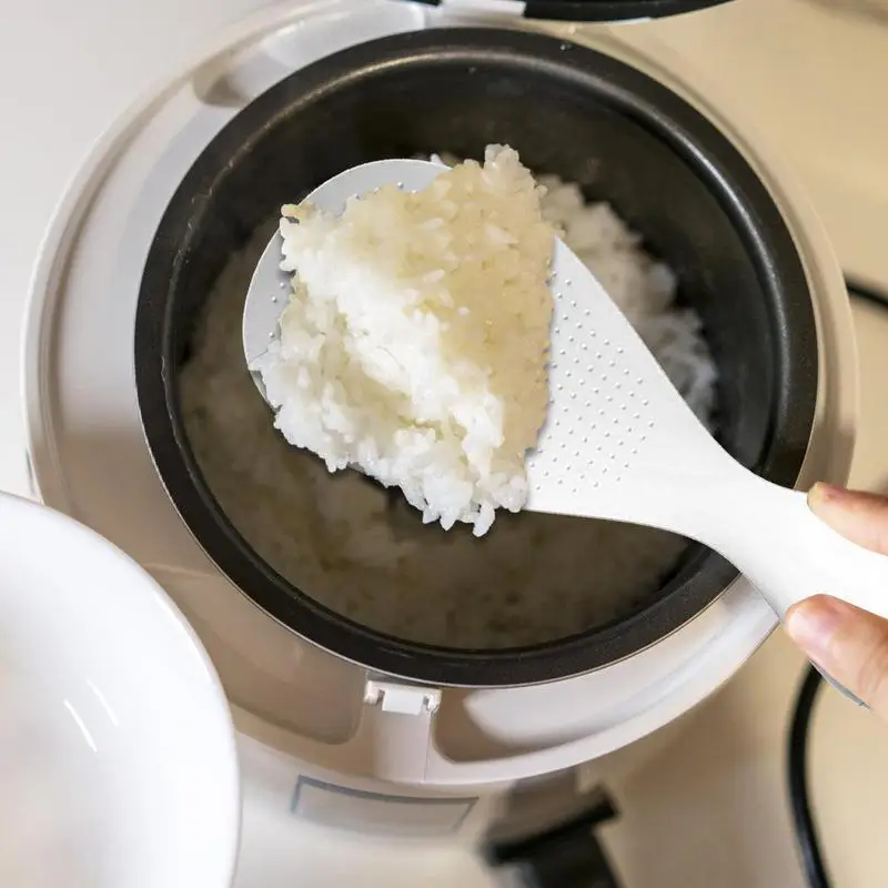 Non Stick Rice Serving Scoop Tumbler Design Rice Spoon Non Stick Cooking Spoon Multi-purpose Kitchen Tableware Cooking Spoons