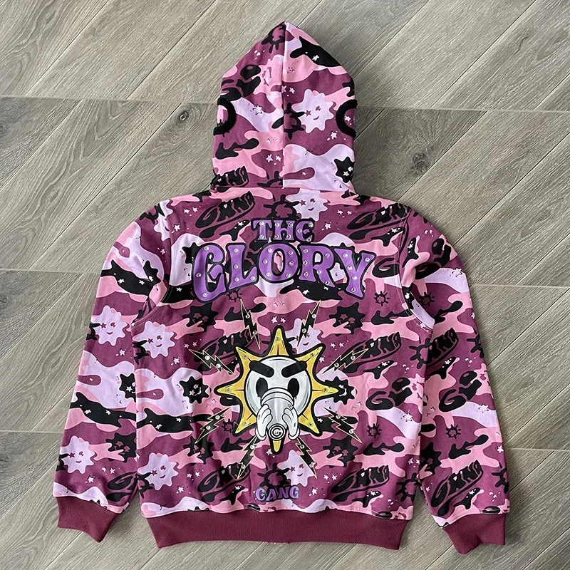 Glo Godges-Grayフルジップパーカー - AliExpress