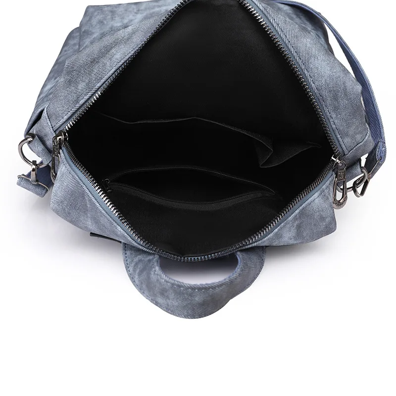 Designer Vintage Women Backpacks 2024 New Pu Leather School Backpack for Gilrs Large Capacity Ladies Travel Luxury Shoulder Bags