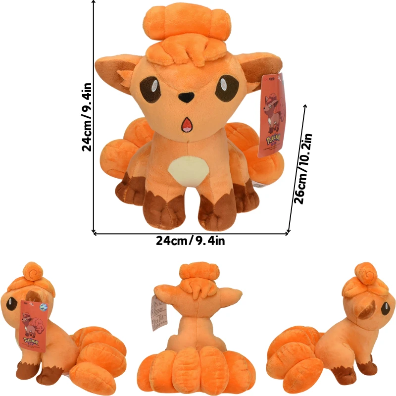 thumbnail image 1 of Charizard Wartortle Vulpix Mimikyu Soft Plush Toys Meowth Magikarp Mew Jolteon Peluche Dolls Festivals Gifts, 1 of 5
