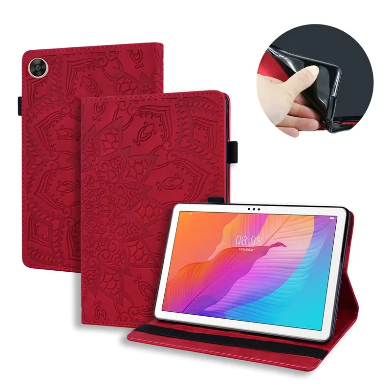 Tablet Case for Huawei MatePad Mate Pad T10 T10s 3D Tree Embossed
