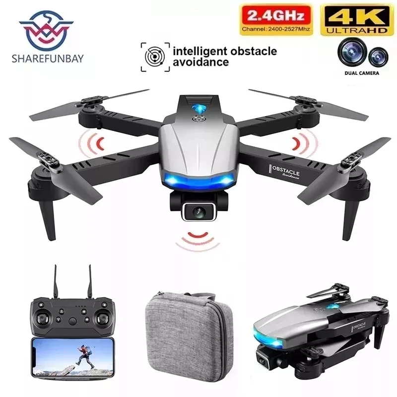 2 BATTERY Wide Angle Camera Drones RC Quadcopter 2.4GHz FPV 3D Flips Helicopter 