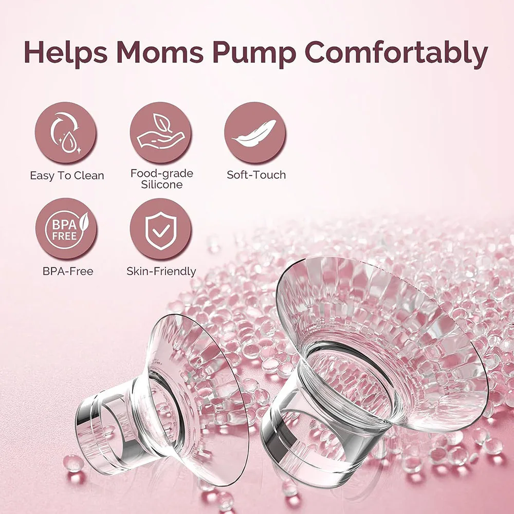 Universal Breast Pump Converter Portable Durable Nipples Daily Use