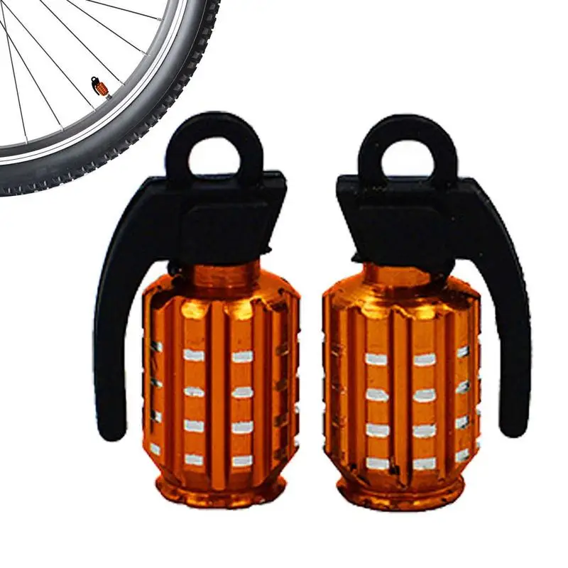 

Tire Valve Stem Cap Aluminum Tire Stem Caps Valve Caps Resist Waterproof And Windproof Simple To Use A Wide Range Of Use For Car