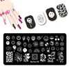 Mouteen Happpy New Year Character Nail Stamp Chinese New Year Nail Stamping Plates China Style Nail Stamp Templates #197 1