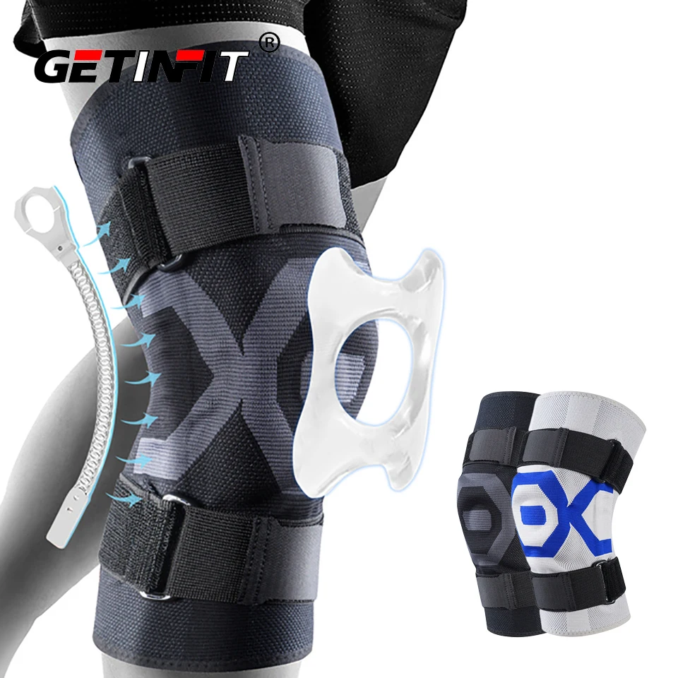 

Knee Brace Support Compression Kneepads with Patella Gel Pads & Side Stabilizers for Meniscus Tear Arthritis Joint Pain Relief