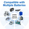 2024 New WiFi Coulomb Meter KM140F Power Volt-Ammeter lithium Lead acid Battery Capacity Indicator RV Battery Monitor 4