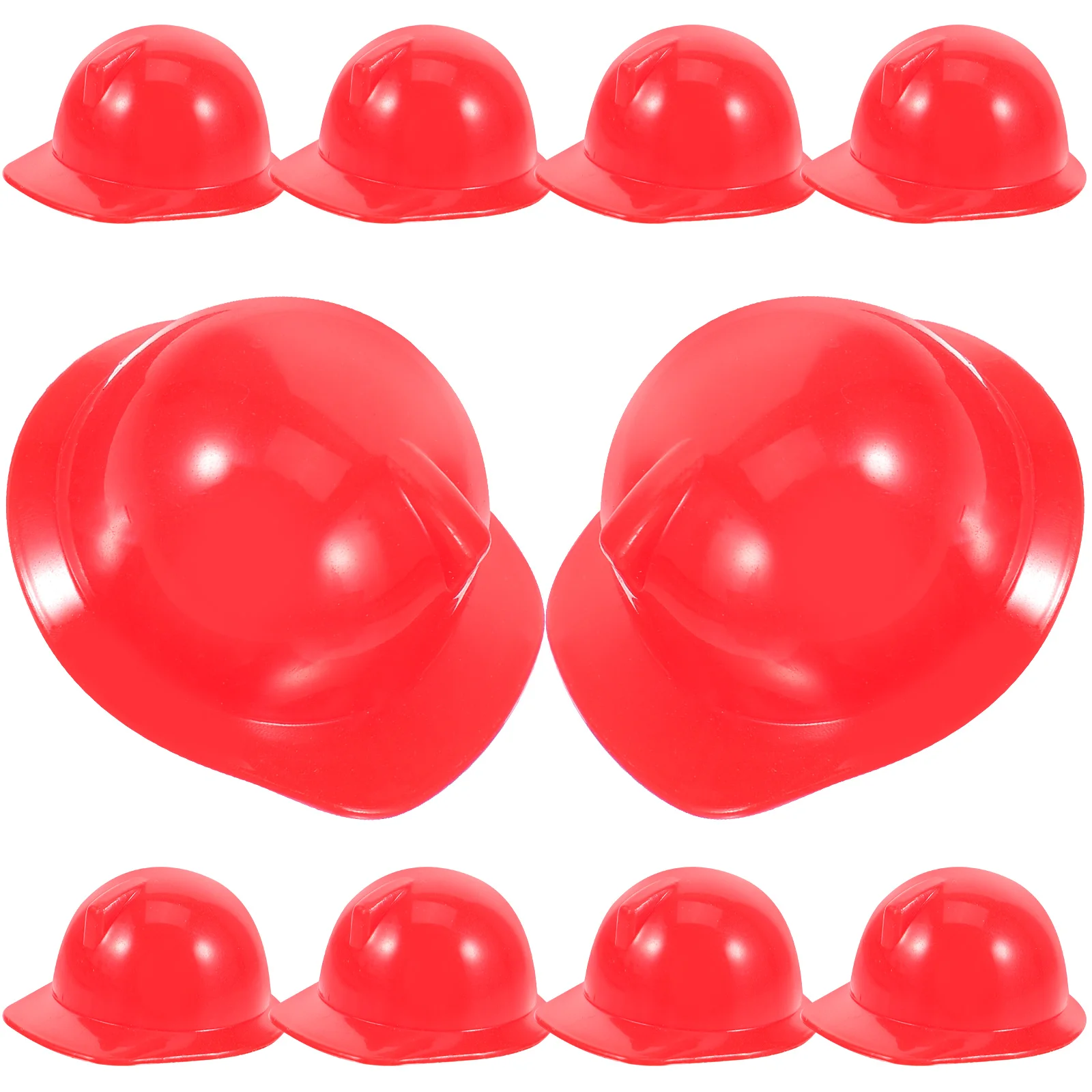 

10pcs Mini Construction Realistic Small Model Decor Hat Decor