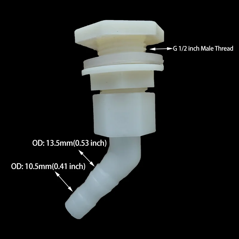 Plastic Poultry Water Tank Connectors 6