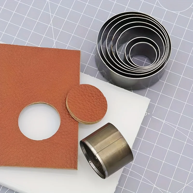 Circular Leather Punch and Cutting Tool - Handmade DIY Edition