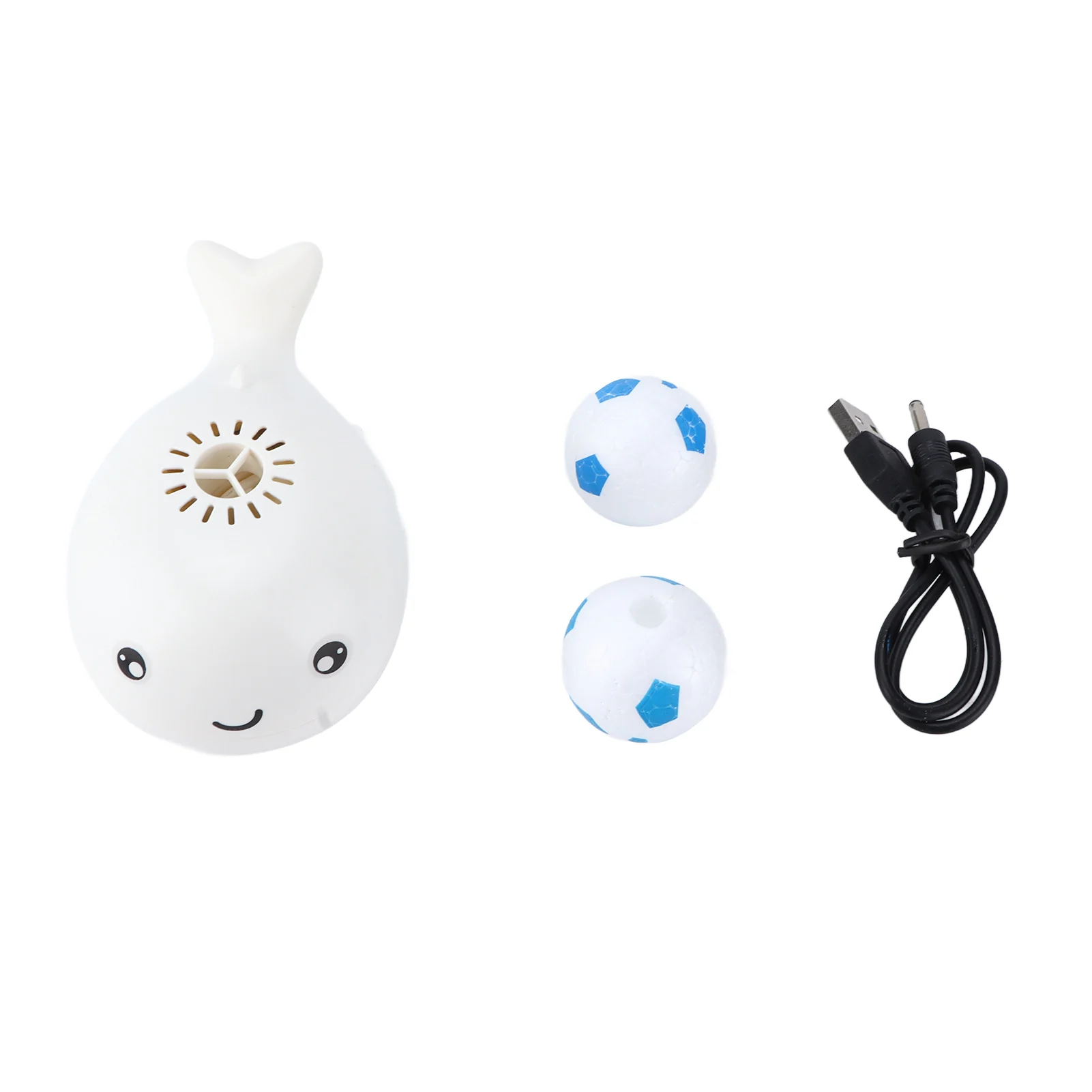 Whale Bath Toy Cute USB Charging Portable Whales Toys Floating Ball for Children Gift