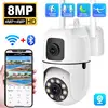 8MP IP Wifi Camera Dual Lens Security Wireless Outdoor Cameras Auto Tracking Two-way Audio HD Night Vision Home Baby Monitor 1