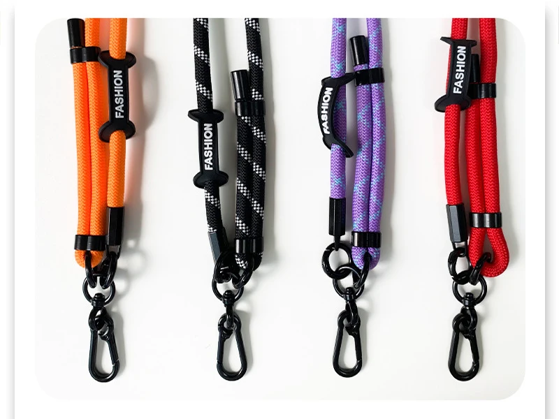 Versatile Crossbody Adjustable Phone Lanyard Strap with Detachable Neck Cord, 150cm